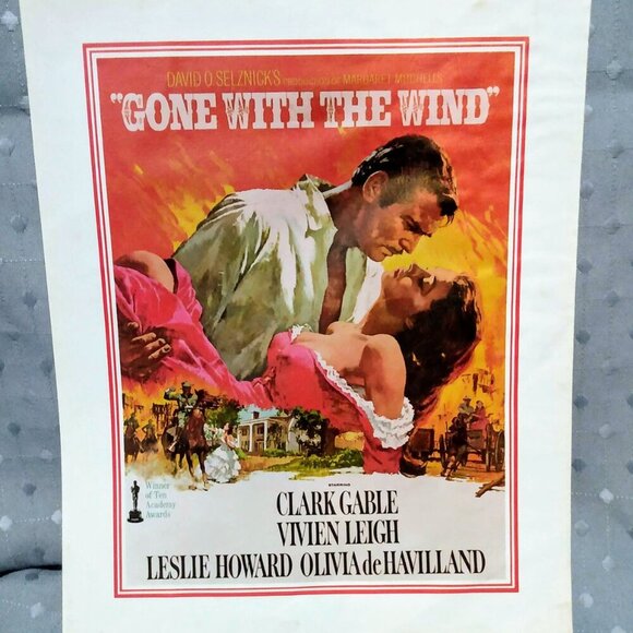 Framed Gone With The Wind Litho Vintage 1978 - Picture 4 of 10